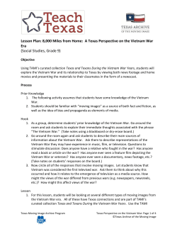 Lesson Plan: 8000 Miles from Home