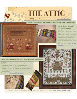the attic - Attic Needlework