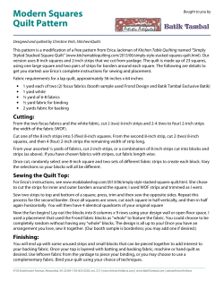 a PDF - Artistic Artifacts