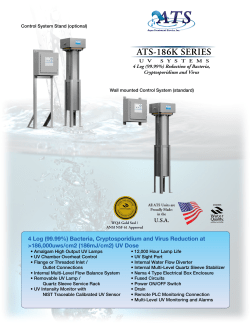ats-186k series - Aqua Treatment Services, Inc