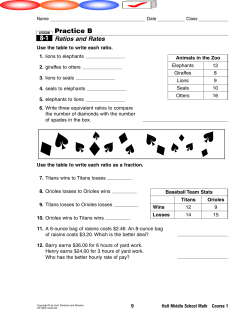 Practice B 8-1 - Scarsdale Public Schools