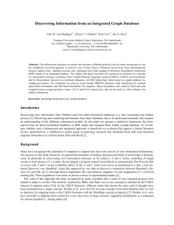 Discovering Information from an Integrated Graph