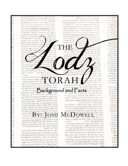 Background on the Torah