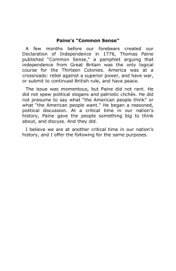 Common Sense - Puzzlebox Press