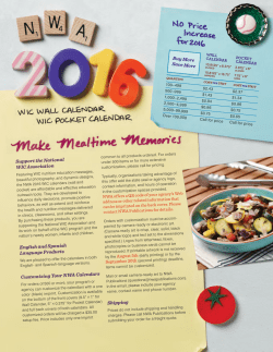 Support the National WIC Association English and Spanish