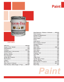 Paint Products