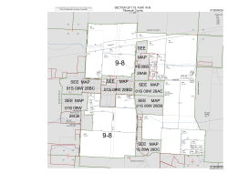 SEE SEE MAP 01S 09W 28BC SEE MAP 01S