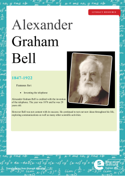 Alexander Graham Bell