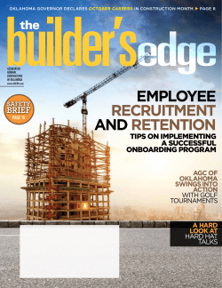 EMPLOYEE RECRUITMENT ANDRETENTION