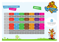 JJWH-934 Penina Kangaroo Cub - Weekly Spring Schedules A4.indd