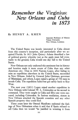 of New Orleans. - LatinAmericanStudies.org