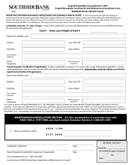 Card - Southside Bank
