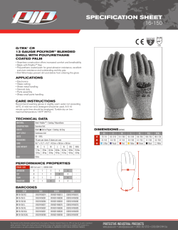 specification sheet 16-150
