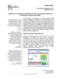 Paul and Sons Automotive, Inc. Ridgecrest, CA