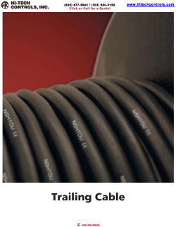 Trailing Cable - Hi
