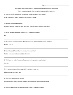 Second Nine Weeks Study Guide - Answers