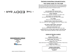 housemade sodas - Hank`s Oyster Bar
