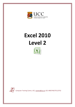 Microsoft Excel 2010