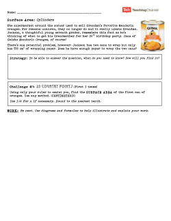Classwork And Exit Slip For Surface Area Of Cylinders