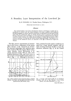 A Boundary Layer Interpretation of the Low-level Jet - Co