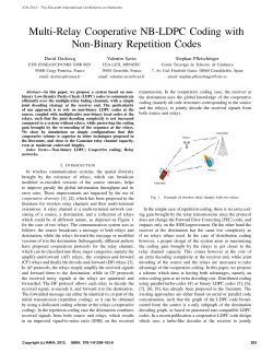 Multi-Relay Cooperative NB-LDPC Coding with Non