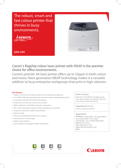 The robust, smart and fast colour printer that thrives in busy