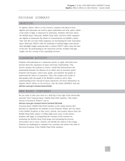 Mirror, Mirror on the Universe