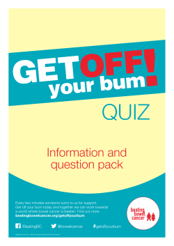 Information and question pack