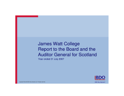 James Watt College