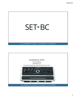 Module 4 &ndash; Word Processing: Creating a Document