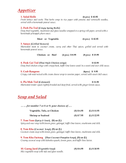 Thai Valley Grill Take