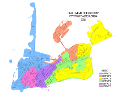 single member district map city of key west, florida 2002