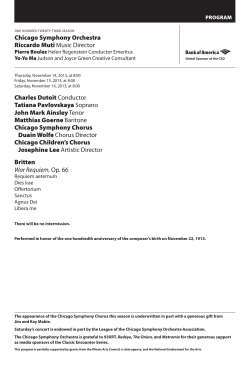 Here - Chicago Symphony Orchestra