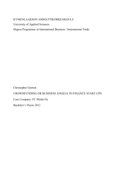 KYMENLAAKSON AMMATTIKORKEAKOULU University