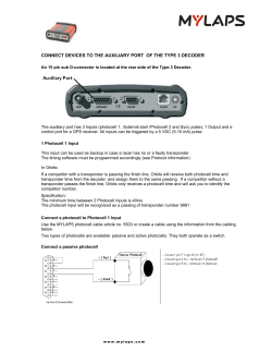 Auxiliary Type 3 decoder_MYLAPS