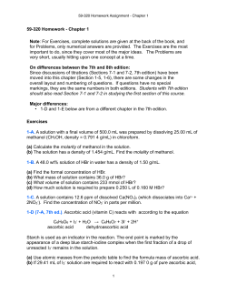 59-320 Homework - Chapter 1 Exercises 1