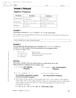 7J ME Lesson 5 Reteach