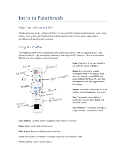 Introduction to Paintbrush