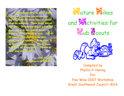 nature hikes 2 - Beaver Creek Youth Camp