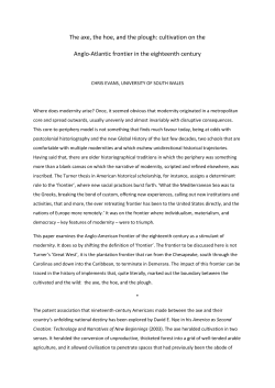 The axe, the hoe, and the plough: cultivation on the Anglo