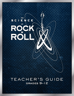 teacher`s guide - Ontario Science Centre