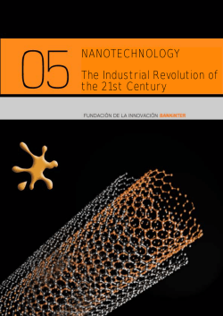 NANOTECHNOLOGY The Industrial Revolution of the 21st Century