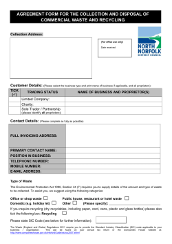 application form - North Norfolk District Council