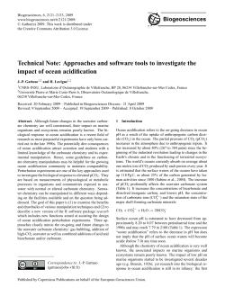 Technical Note: Approaches and software tools to