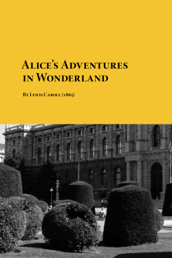 Alices Adventures in Wonderland