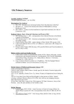 A World on Fire &ndash; Bibliography