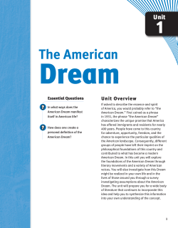 The American Dream