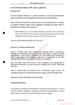 Non Technical Summary