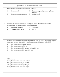 Summer Exam 4 Part A