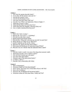 SHORT ANSWER STUDY GUIDE QUESTIONS
